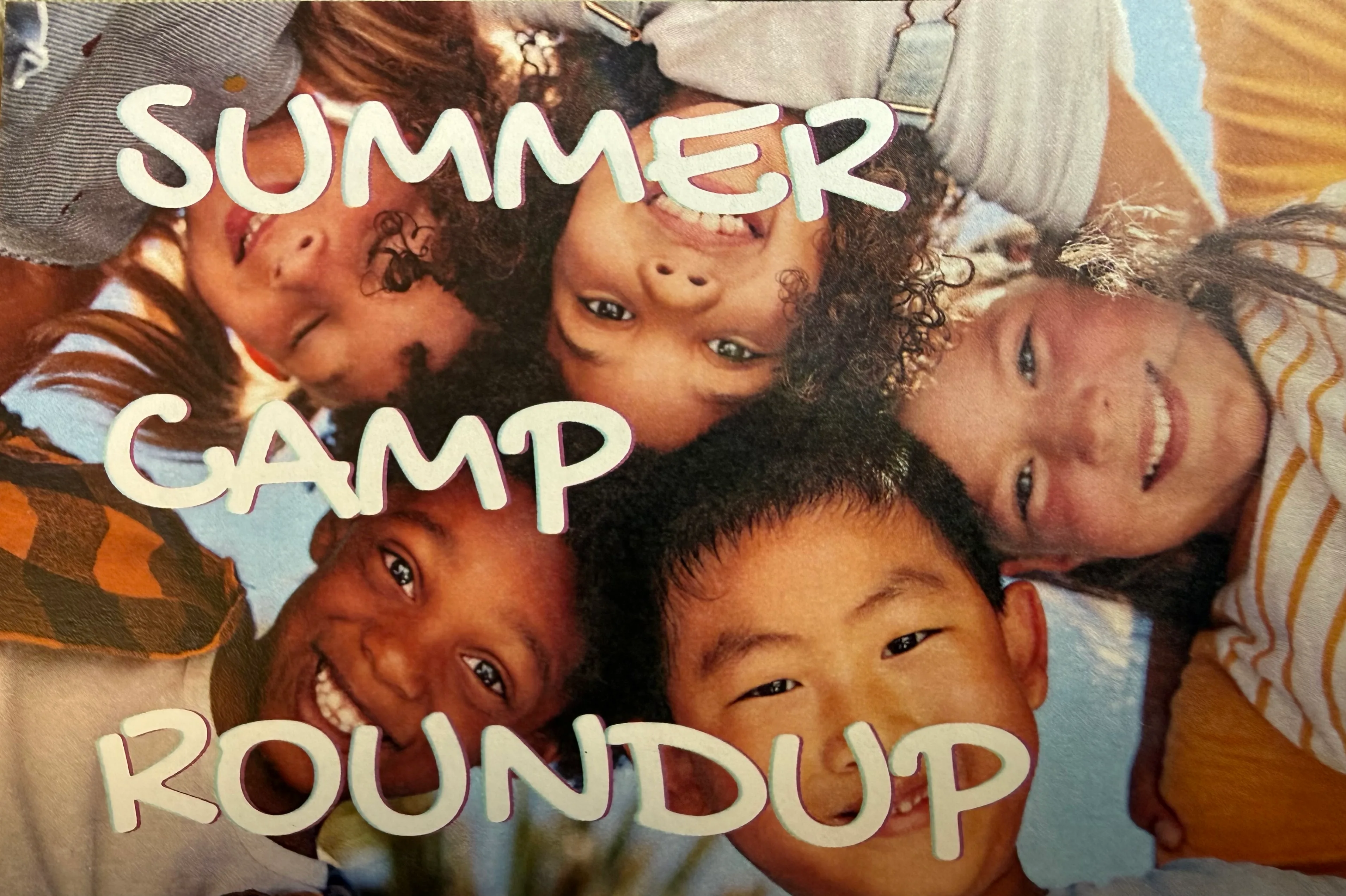 Children enjoying summer camp activities