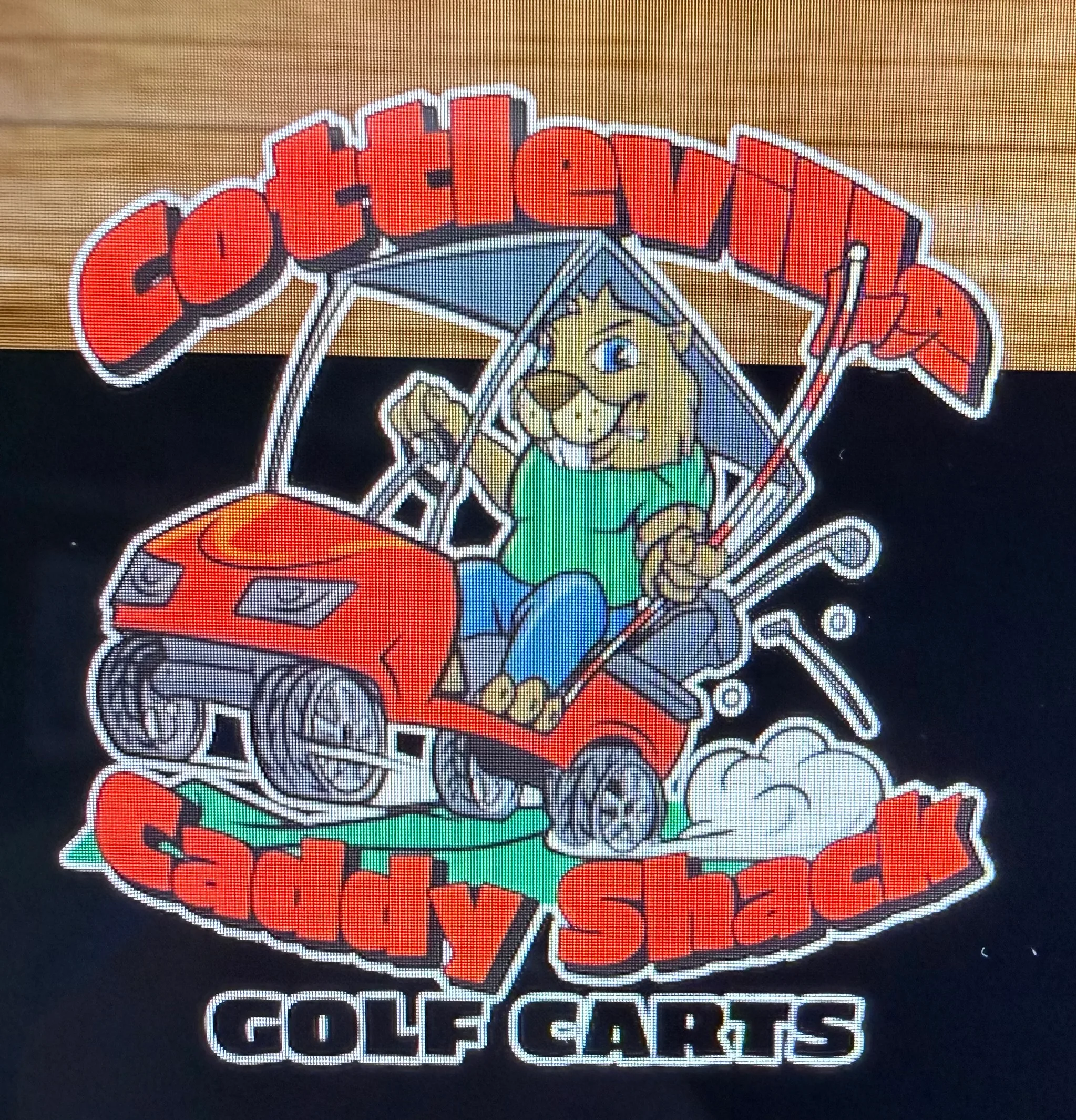 Golf cart ready for spring