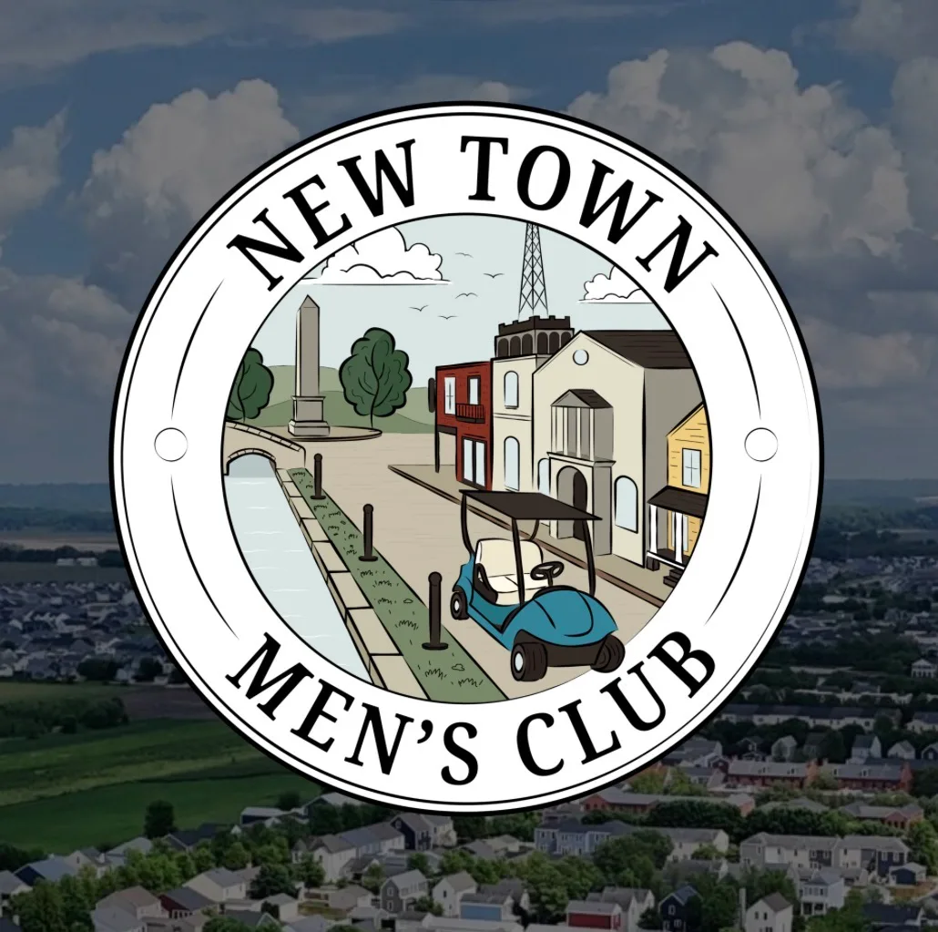 New Town Men’s Club members at a community event
