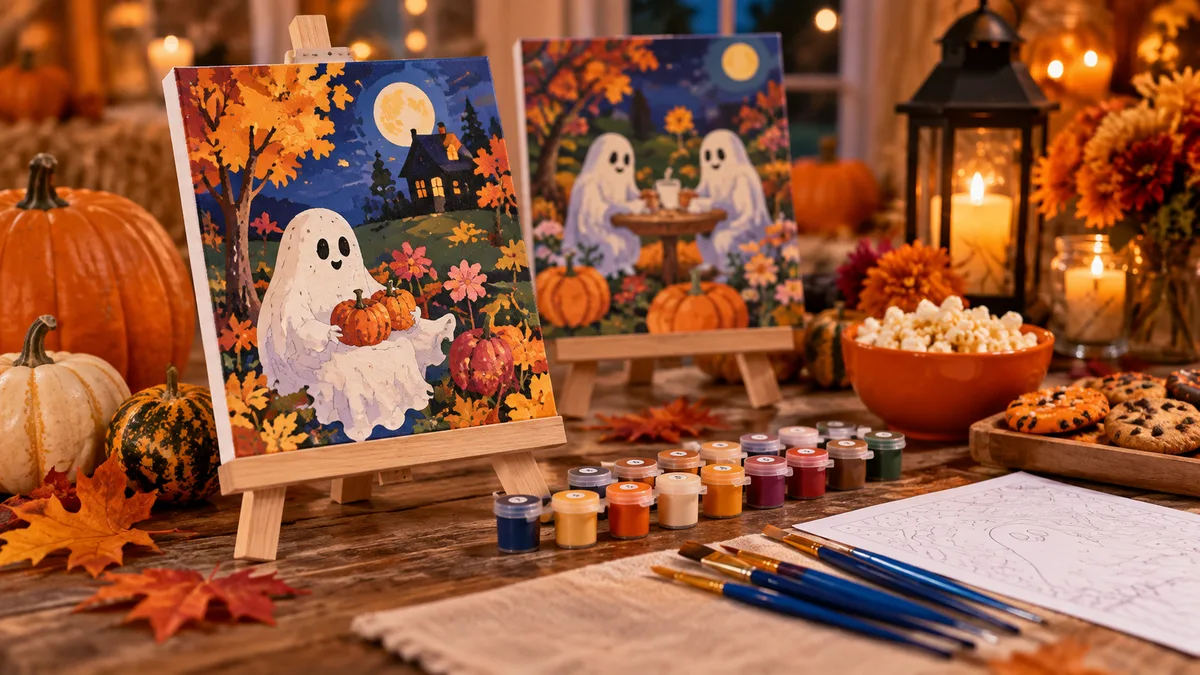 Halloween Paint by Numbers