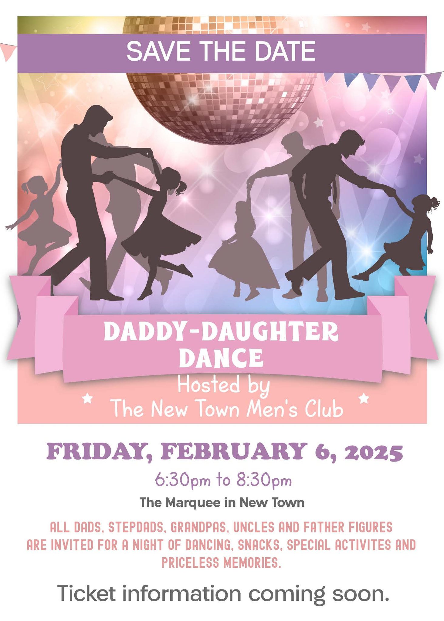 Daddy-Daughter Dance - New Town Men's Club